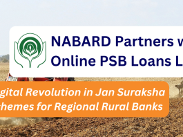 NABARD Partners with Online PSB Loans Ltd.: A Digital Revolution in Jan Suraksha Schemes for Regional Rural Banks