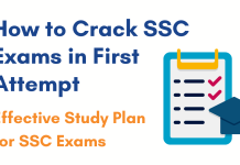 How to Crack SSC Exams in First Attempt: Effective Study Plan for SSC Exams