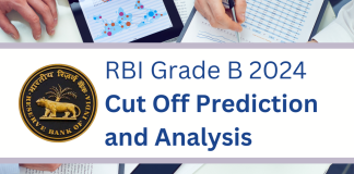 RBI Grade B cutoff prediction
