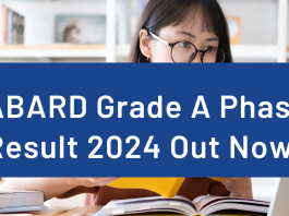 NABARD Grade A Phase 1 2024 result
