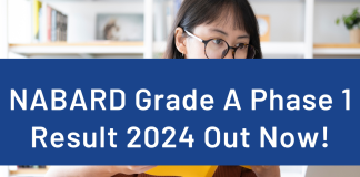 NABARD Grade A Phase 1 2024 result