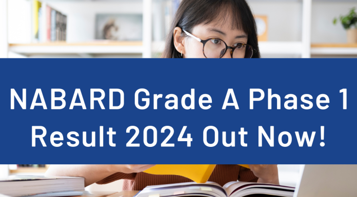 NABARD Grade A Phase 1 2024 result