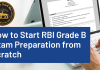 RBI Grade B preparation