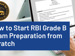 RBI Grade B preparation