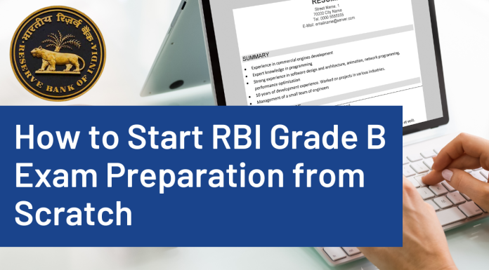 RBI Grade B preparation