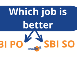 SBI PO vs. SBI SO