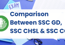 Comparison Between SSC GD, SSC CHSL, and SSC CGL