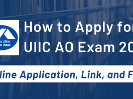 How to Apply for UIIC AO Exam 2024: Online Application, Link, and Fee
