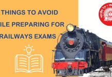 Five Things to Avoid While Preparing for Railways Exams