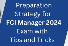 Preparation Strategy for FCI Manager 2024 Exam with Tips and Tricks