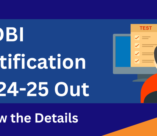 SIDBI Notification 2024-25 Out: Know the Details 