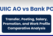 UIIC AO vs Bank PO: Transfer, Posting, Salary, Promotion, and Work Profile Comparative Analysis 