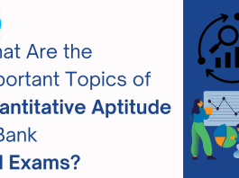 What Are the Important Topics of Quantitative Aptitude in Bank SBI Exam?