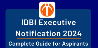 IDBI Executive Notification 2024: Complete Guide for Aspirants 