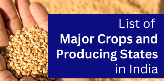 Crops in India