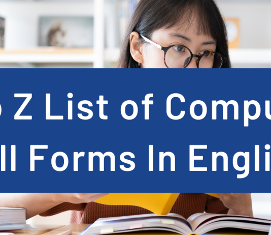 Computer Full Forms