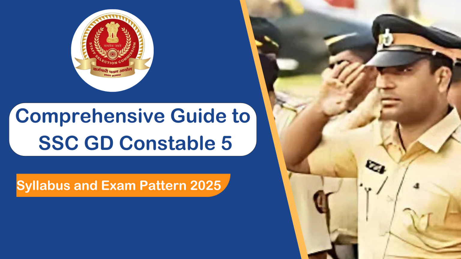 Ssc Gd Constable Syllabus Exam Pattern 2025 Guide Ssc Gd Constable Syllabus Exam Pattern 2025 Guide