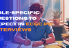 Role-Specific Questions to Expect in ECGC PO Interviews