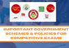 Important Government Schemes & Policies for Competitive Exams