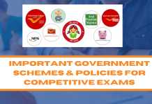 Important Government Schemes & Policies for Competitive Exams