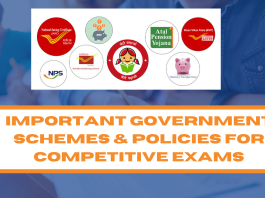 Important Government Schemes & Policies for Competitive Exams
