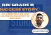 RBI Grade B Success Story