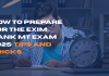 How to Prepare for the EXIM Bank MT Exam 2025: Tips and Tricks