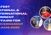National & International Current Affairs