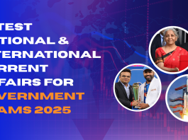 National & International Current Affairs