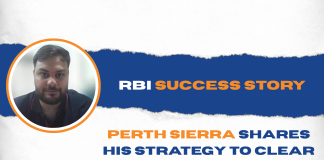 RBI Success Story: Perth Sierra Shares His Strategy to Clear RBI Grade B 