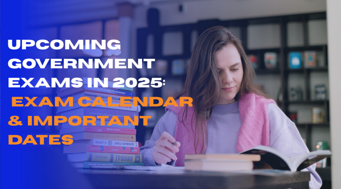 Upcoming Government Exams