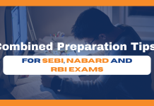 SEBI, NABARd and RBI Exams