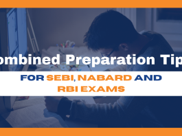SEBI, NABARd and RBI Exams