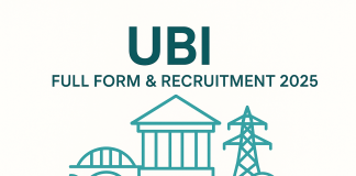 UBI SO full form and recruitment