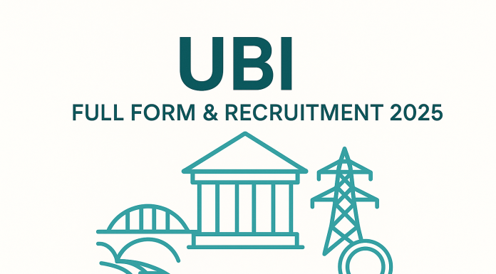 UBI SO full form and recruitment