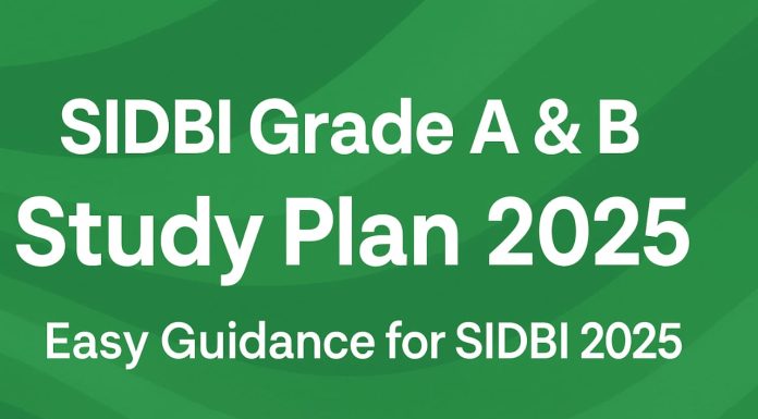 SIDBI Grade A & B