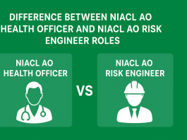 NIACL AO Health Officer & NIACL AO Risk Engineer