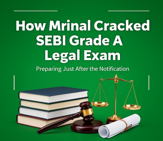 SEBI Grade A Legal Exam. 