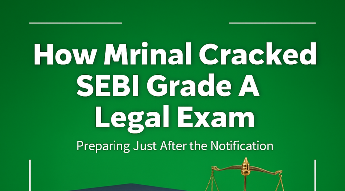 SEBI Grade A Legal Exam. 