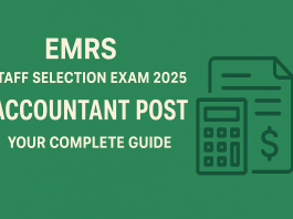 EMRS Accountant Exam 2025