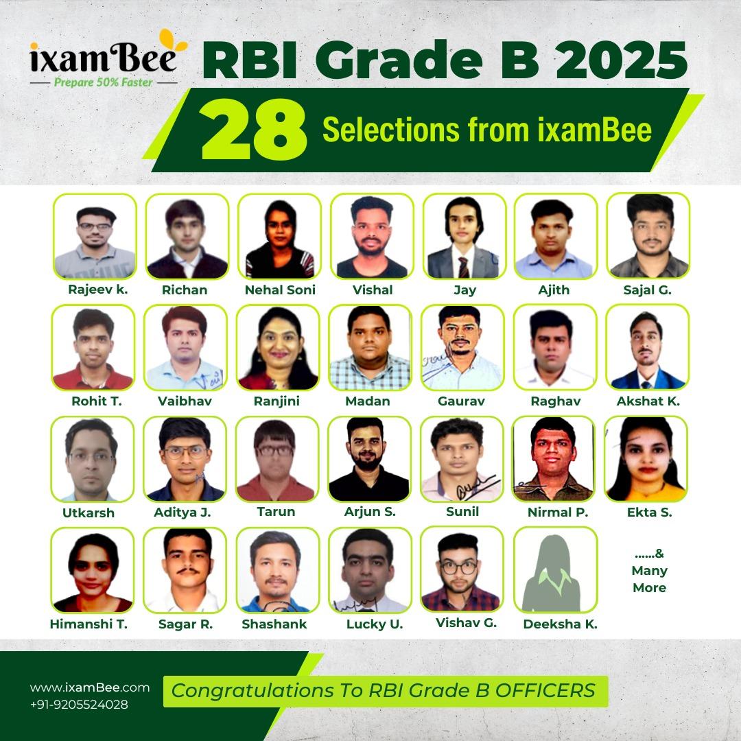 RBI Grade B Selection 2024