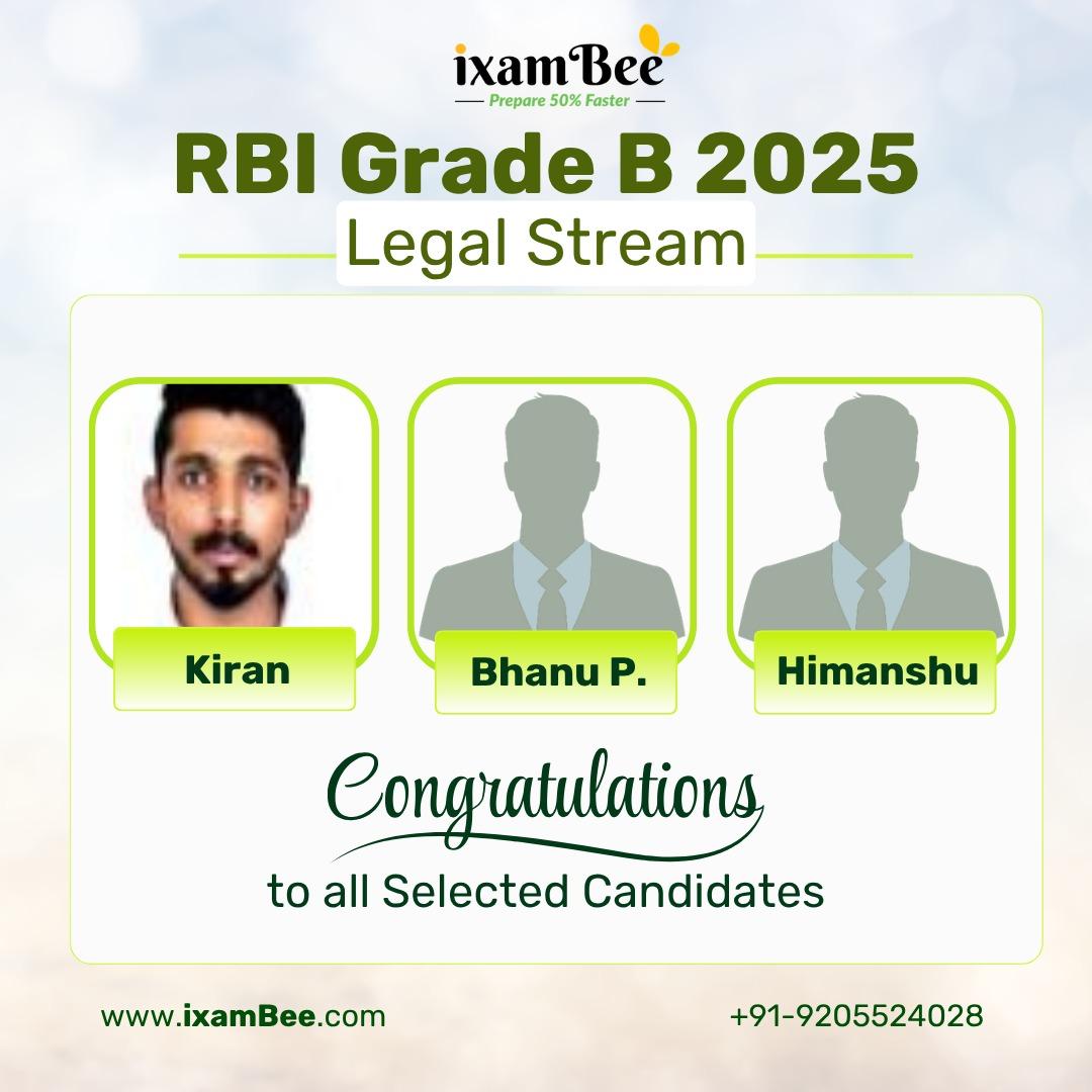 RBI Grade B Selection 2025