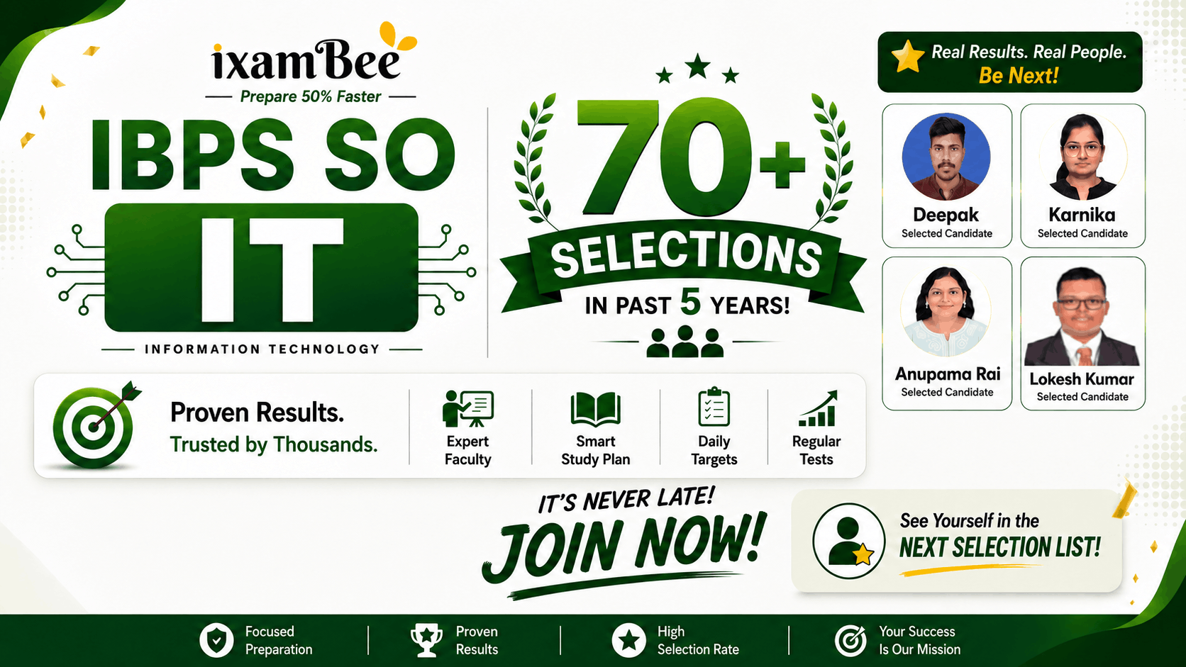 IBPS SO IT Selection Process