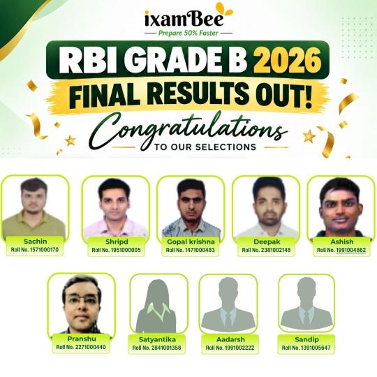 RBI Grade B Selection 2025