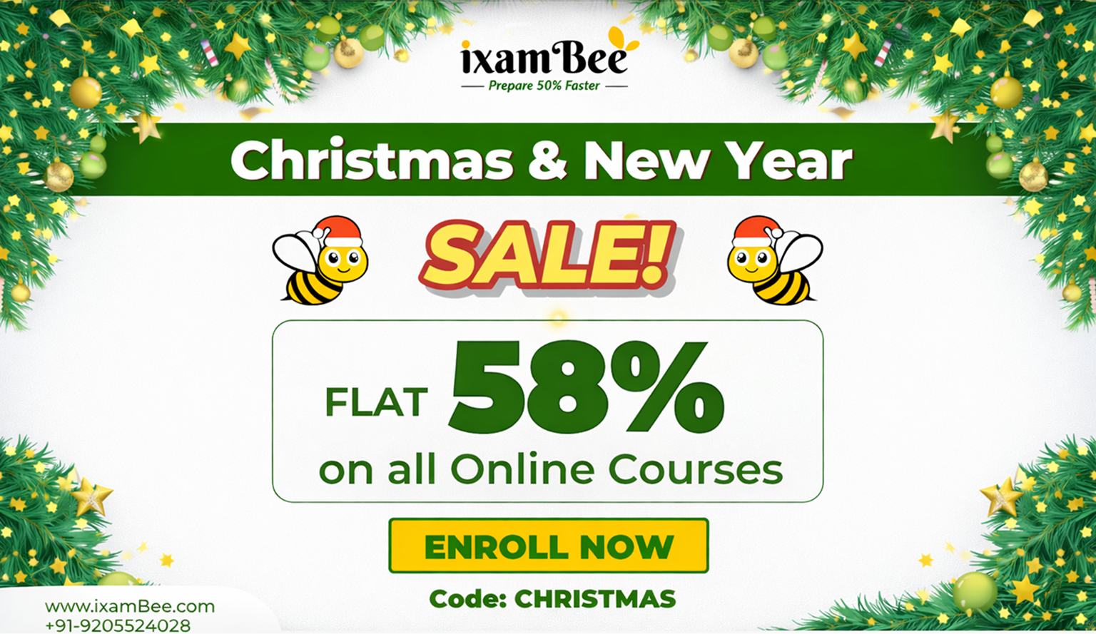 ixamBee Christmas Offer
